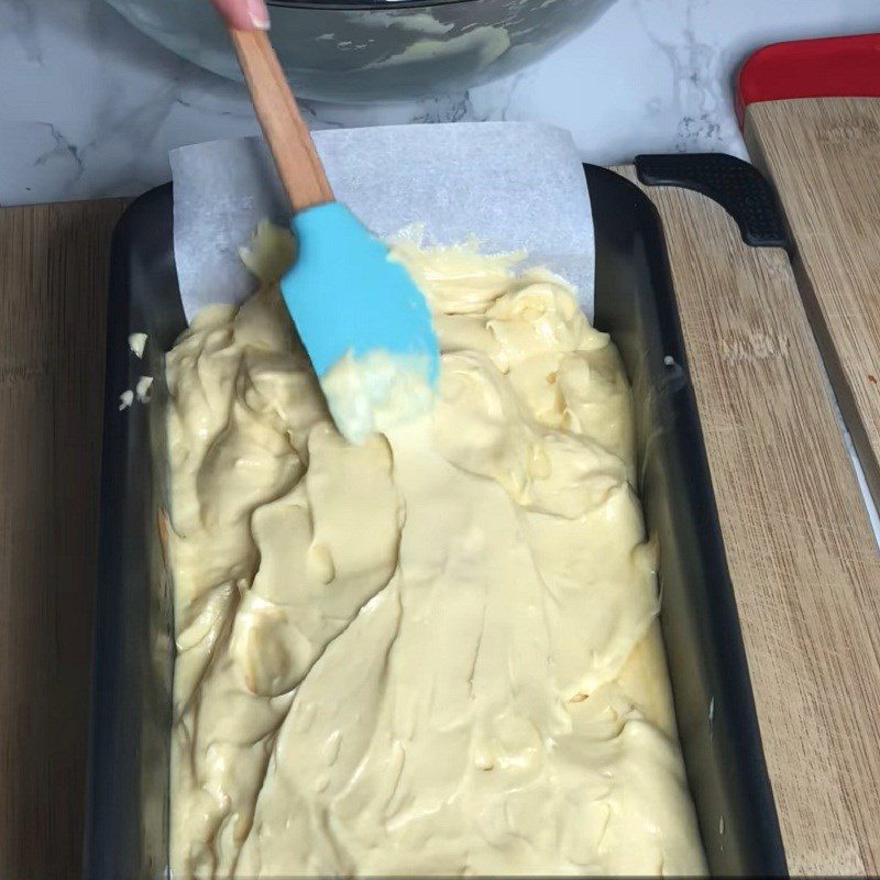 Step 6 Baking Vanilla Cake Heart-Shaped Sponge Cake