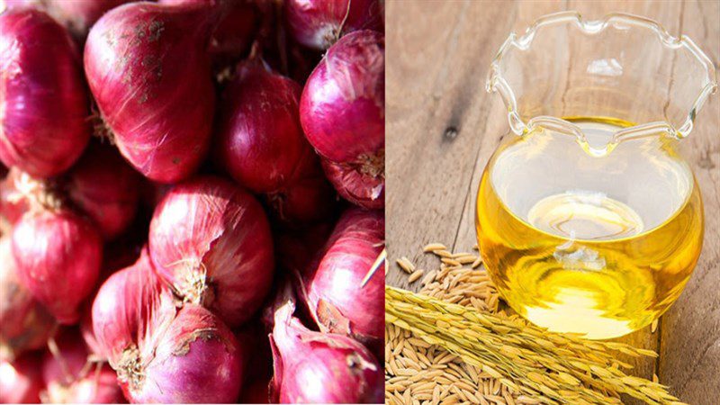 Ingredients for fried shallots using an air fryer