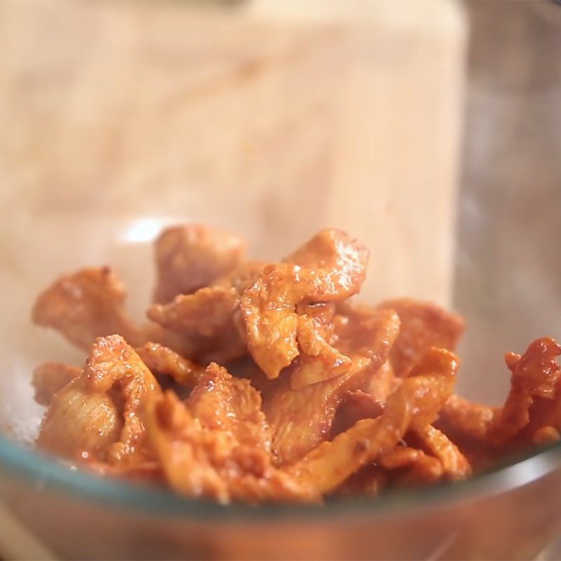 Step 3 Pan-fried chicken Indian curry with butter sauce