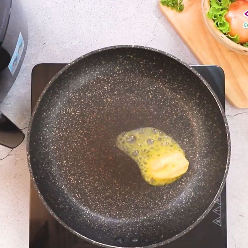 Step 2 Sear the Fish with Butter for Grilled Salmon in Foil with Asparagus