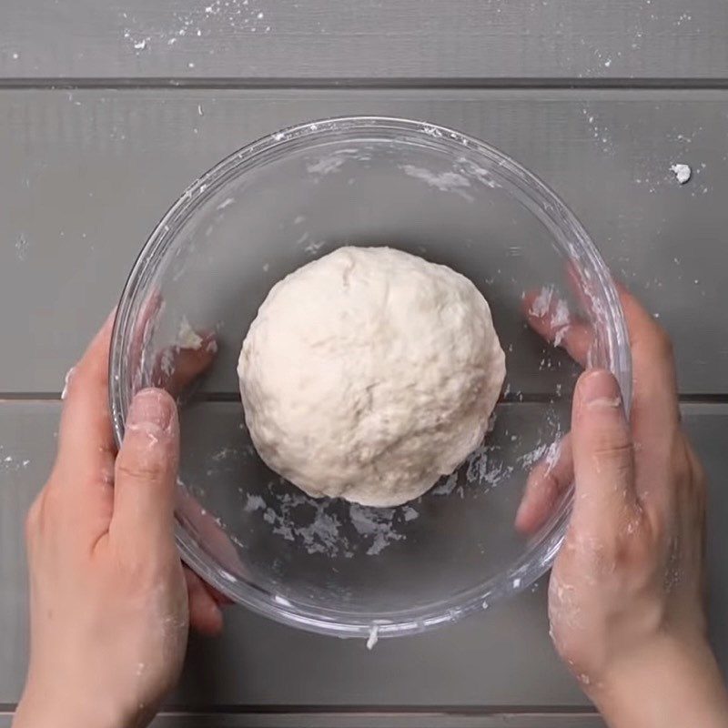 Step 1 Mixing and Proofing the Dough for Fried Milk Buns