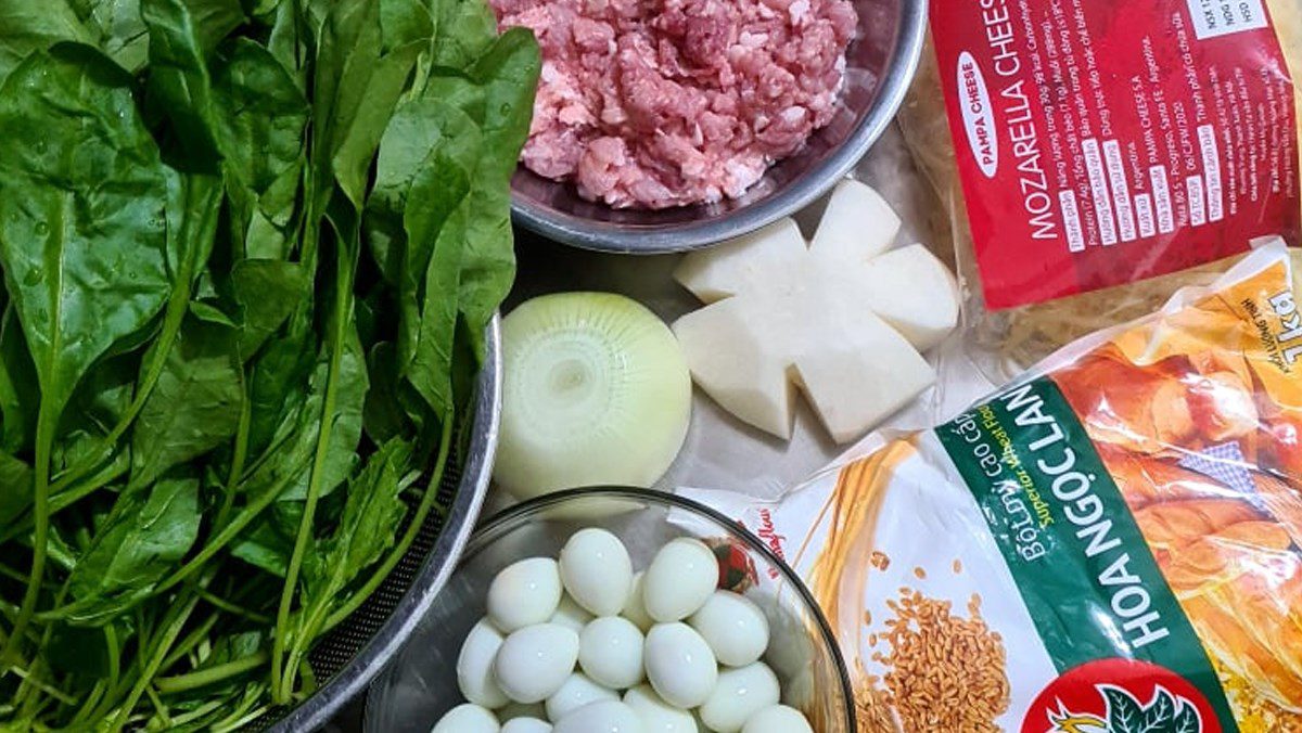 Ingredients for the dish soft-boiled egg bun with cheese filling