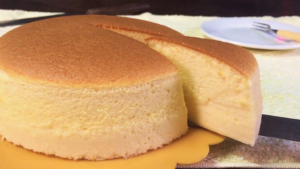 Cheese cake made in an air fryer