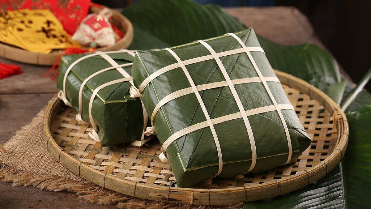 Ingredients for fried Tet cake, fried Chung cake