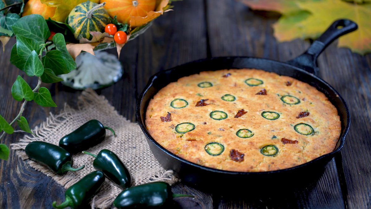 Savory cornbread