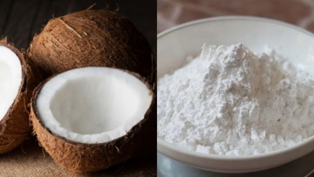 Ingredients for coconut balls