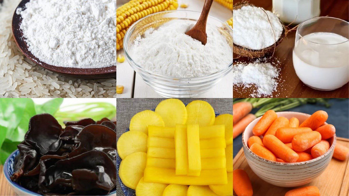 Ingredients for Vegetarian Bánh Khọt