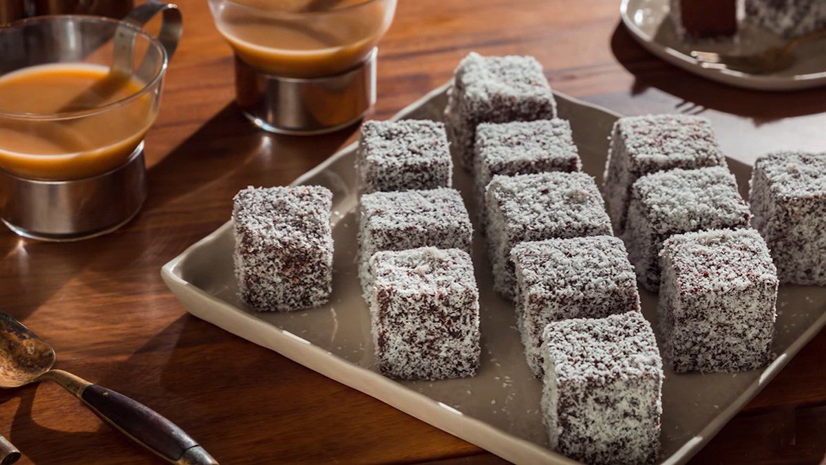 Chocolate Lamington Cake