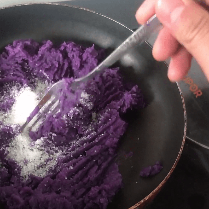 Step 4 Making the Purple Sweet Potato Filling Sweet Potato Bread