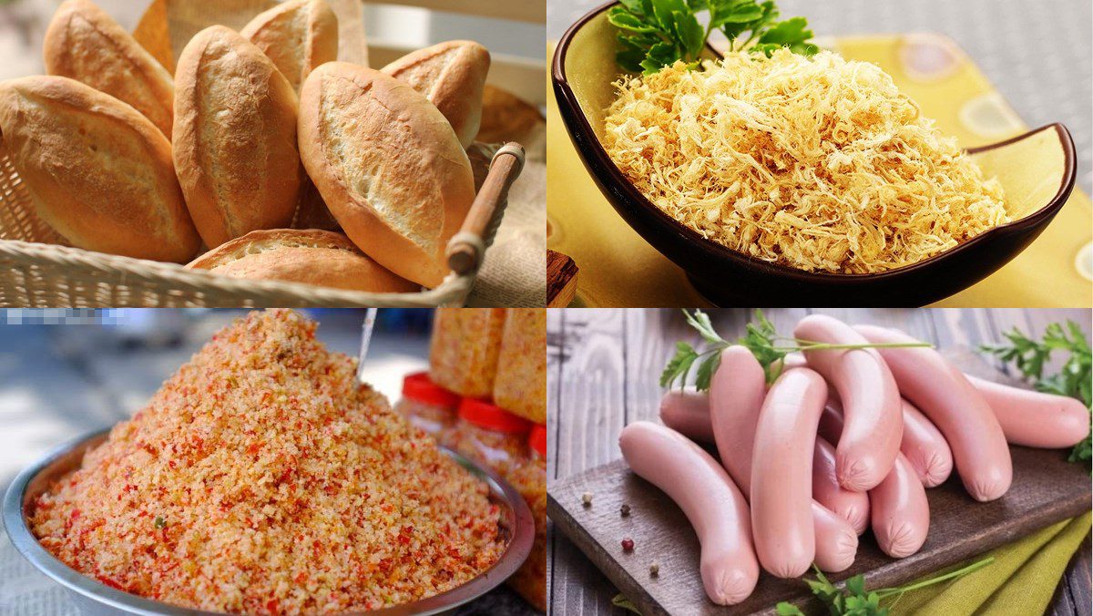 Ingredients for Toasted Bread with Chili Salt