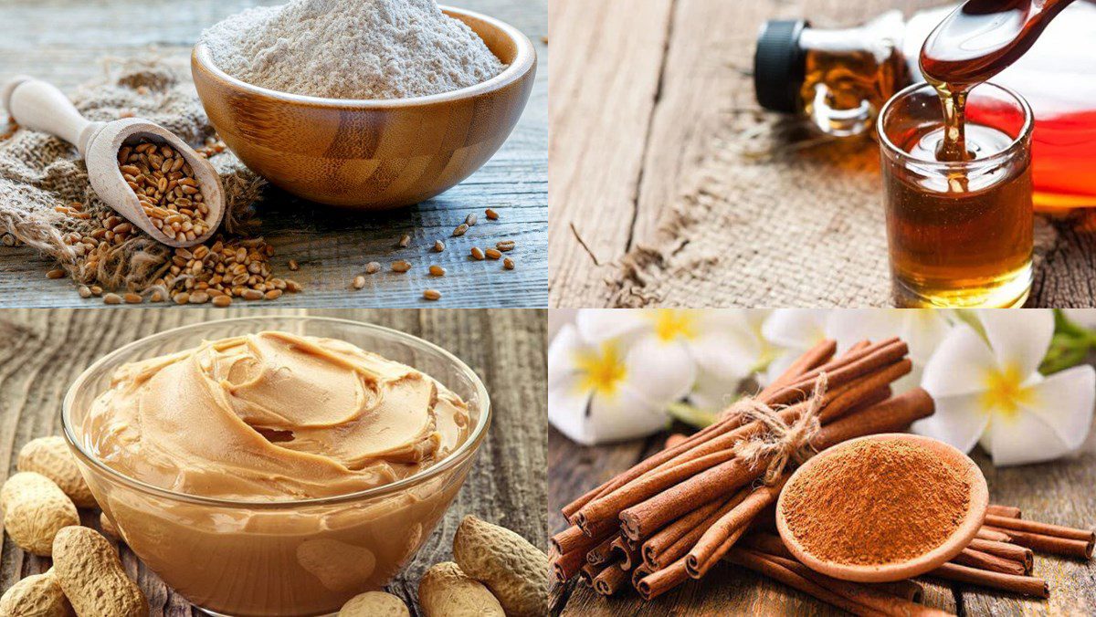 Ingredients for peanut butter cookie dish using a rice cooker, chocolate oatmeal cookies using a rice cooker