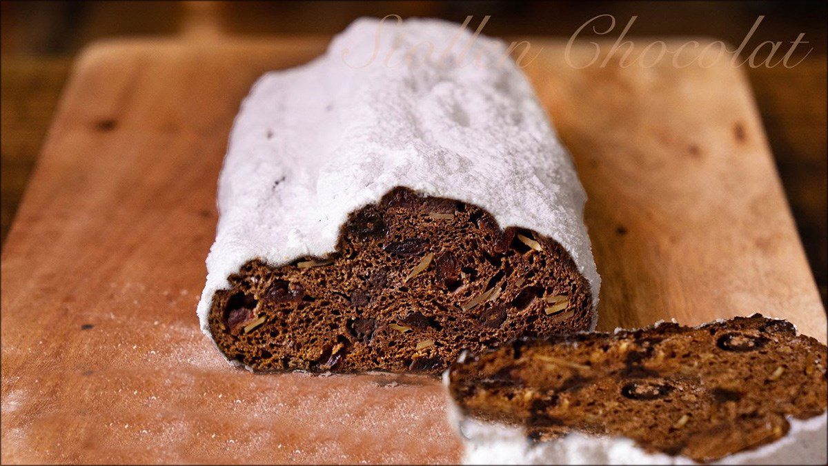 Chocolate stollen