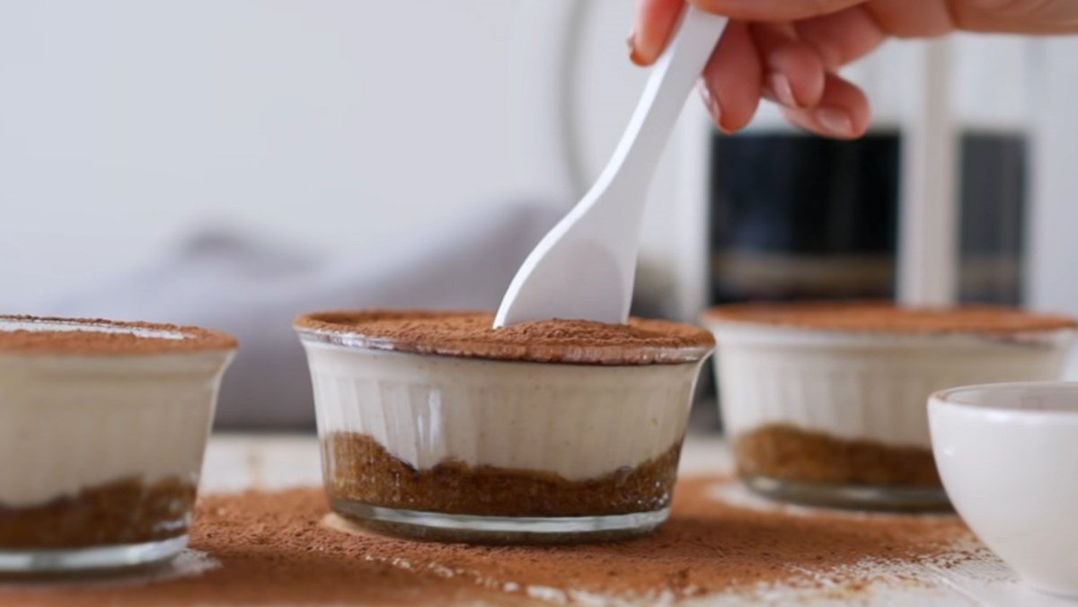 Bánh tiramisu đậu hũ