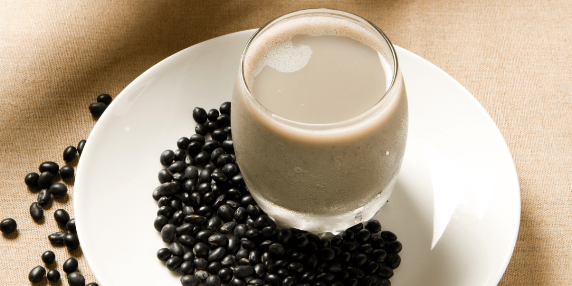 black bean milk with walnut 19319