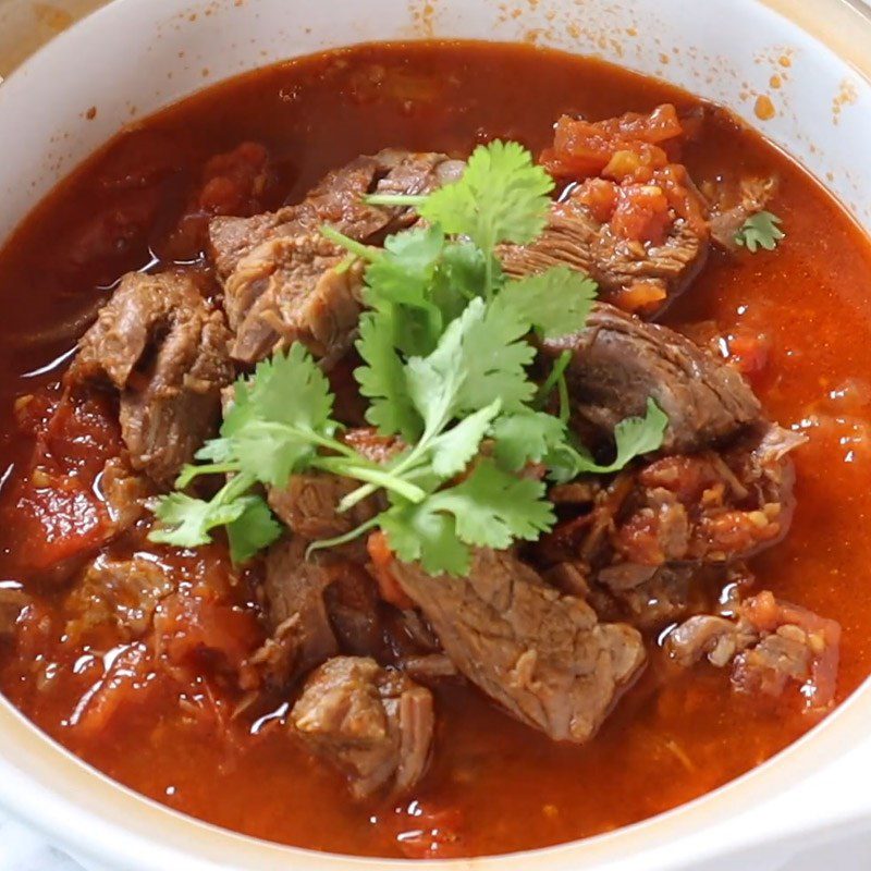 Step 7 Final Product Tomato Beef Stew