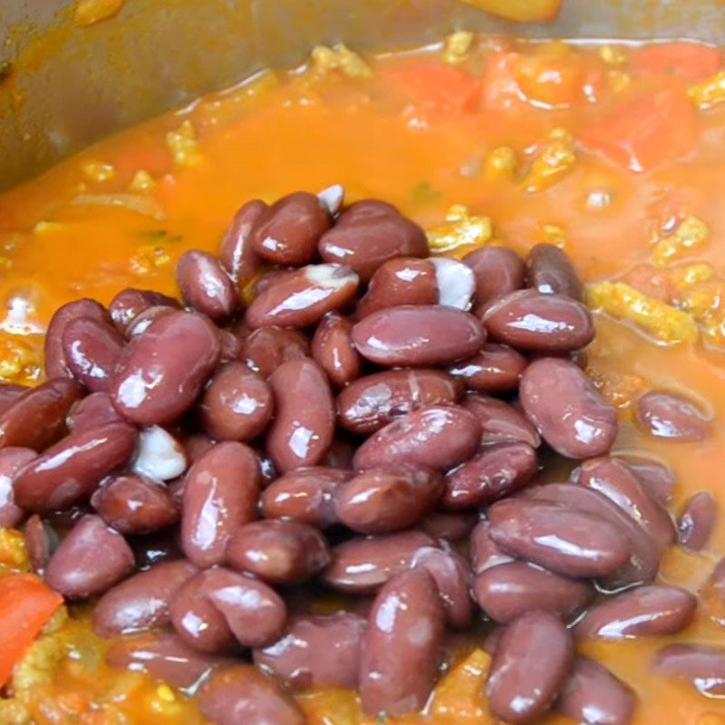 Step 3 Braise the meat for Beef Stew with Red Beans