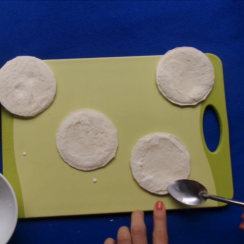 Step 2 Wrap the Ice Cream Filling Fried Ice Cream