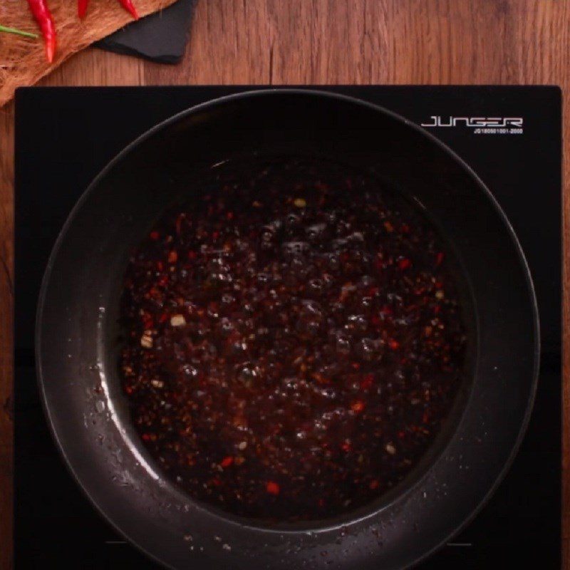 Step 2 Make the soy sauce for Steamed Red Tilapia with Soy Sauce