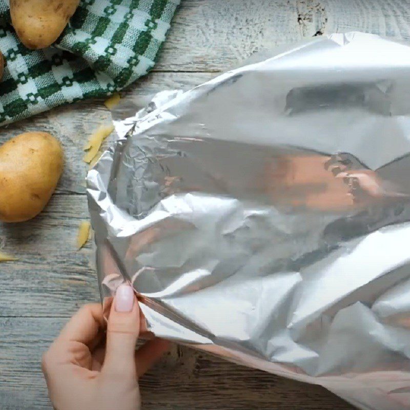 Step 6 Baking the dish French-style baked potatoes - Potatoes gratin