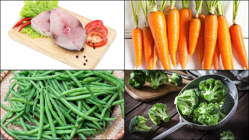 Ingredients for the dish of grilled mackerel using an air fryer