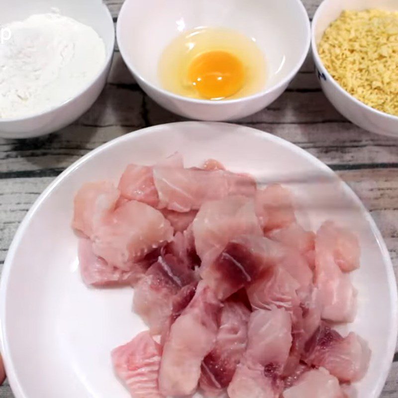 Step 1 Prepare basa fish fillet Fried basa fish