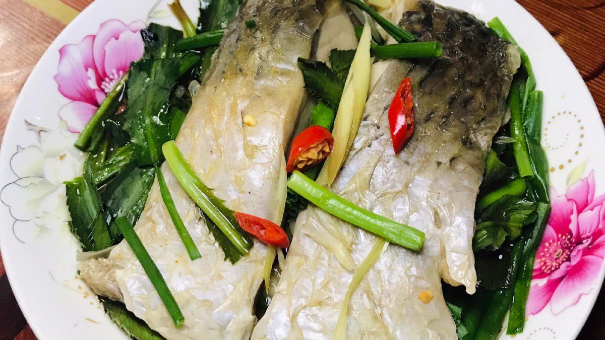 Steamed Carp with Soy Sauce (recipe shared by a user)