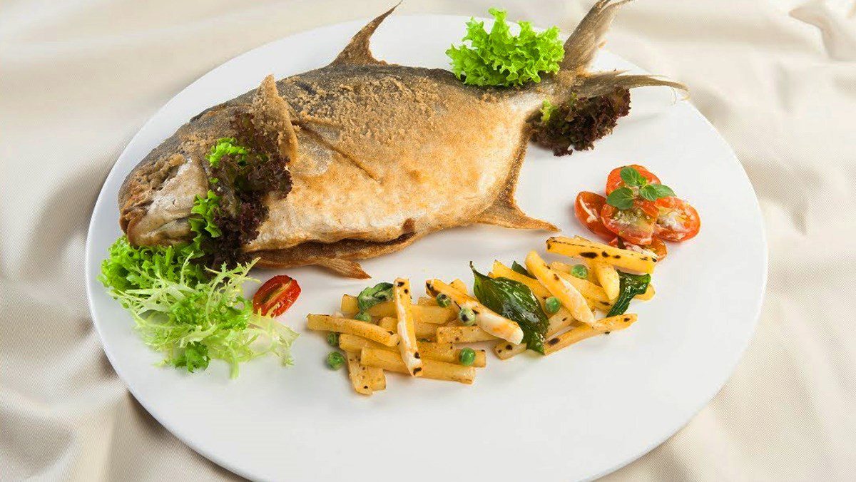 Crispy Pomfret Fish