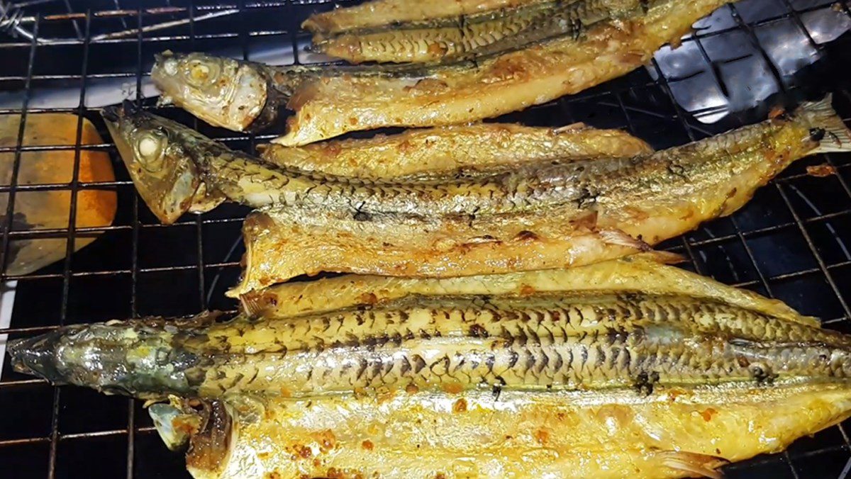 Turmeric Grilled Flying Fish