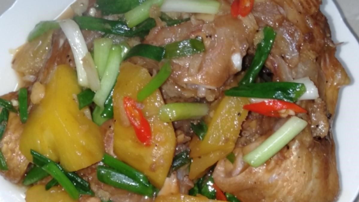 Sweet and Sour Red Snapper (recipe shared by a user)