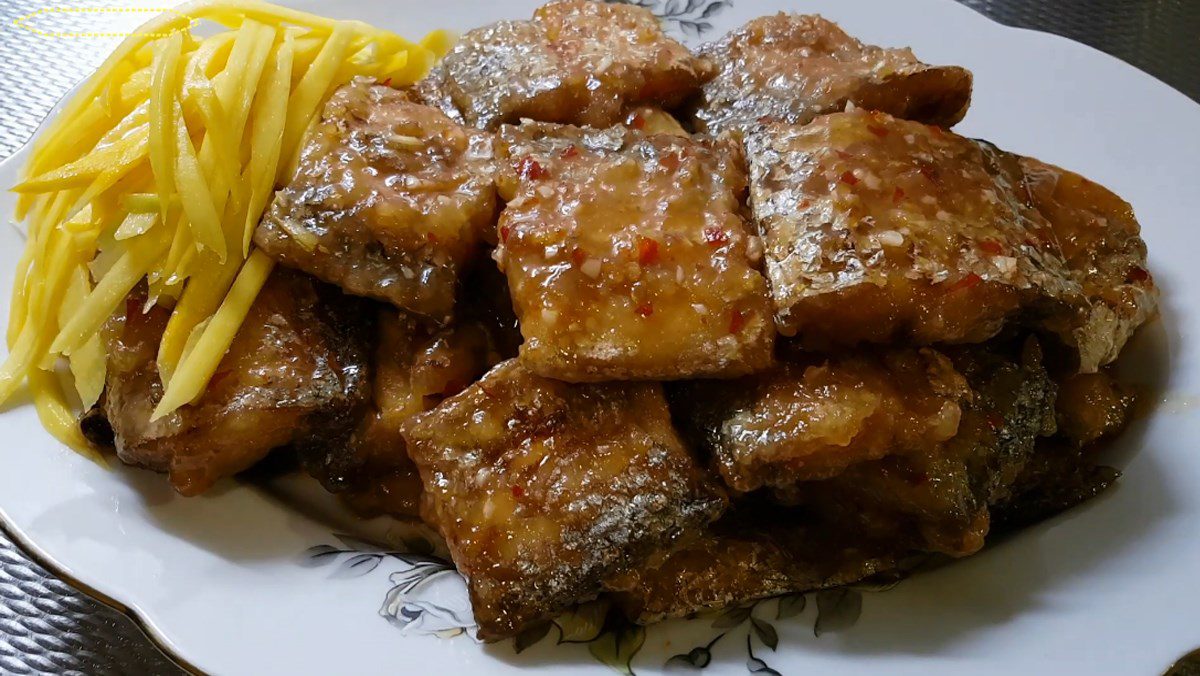 Fried Barramundi with Fish Sauce