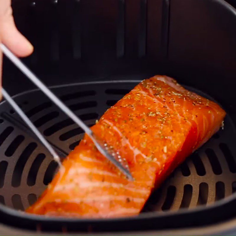 Step 2 Grilled Salmon Grilled salmon with butter garlic lemon sauce