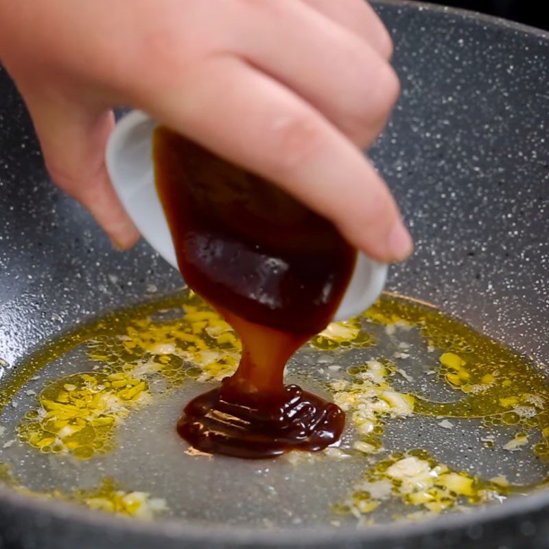 Step 3 Make Lemon Sauce Grilled salmon with butter garlic lemon sauce