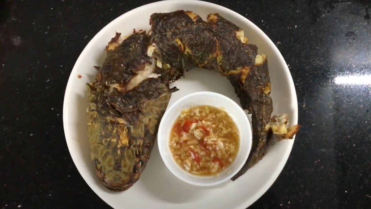 Grilled Snakehead Fish Using an Air Fryer