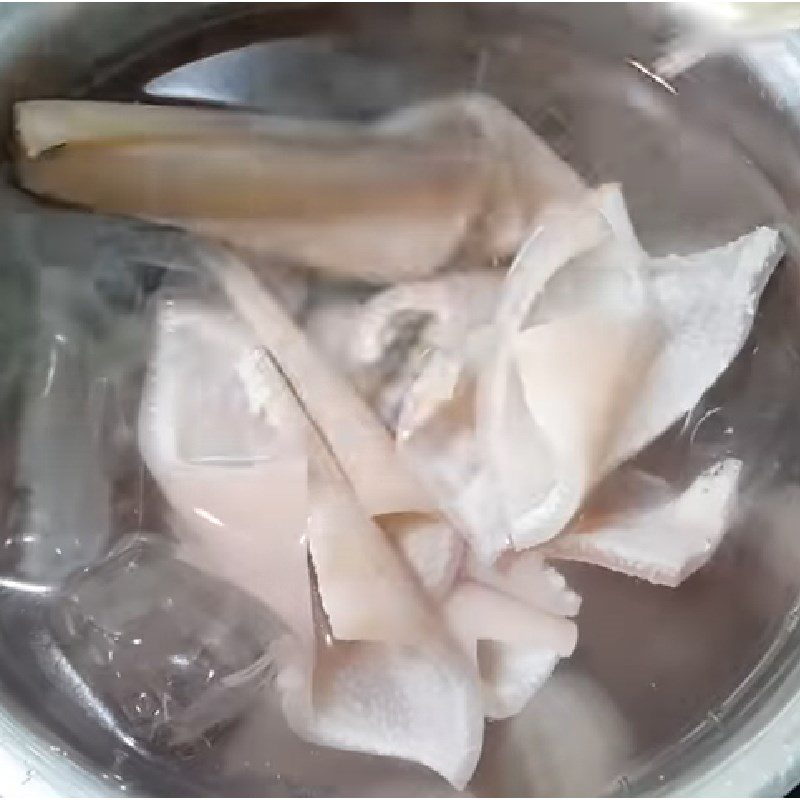 Step 1 How to Prepare Pork Skin for Nam Dinh Nem Nắm