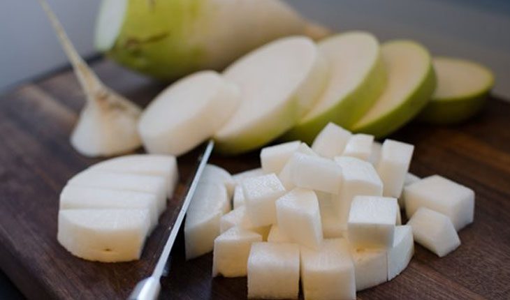 Step 1 Prepare the ingredients for Braised Radish with Meat