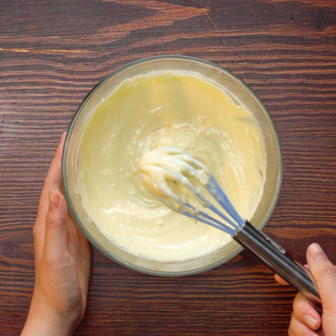 Step 5 Make the cream cheese Garlic butter cheese bread