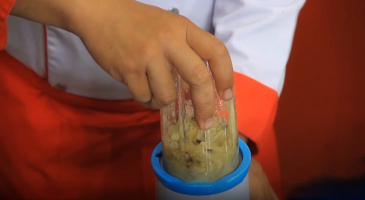 Step 1 Prepare ingredients for steamed goat with perilla