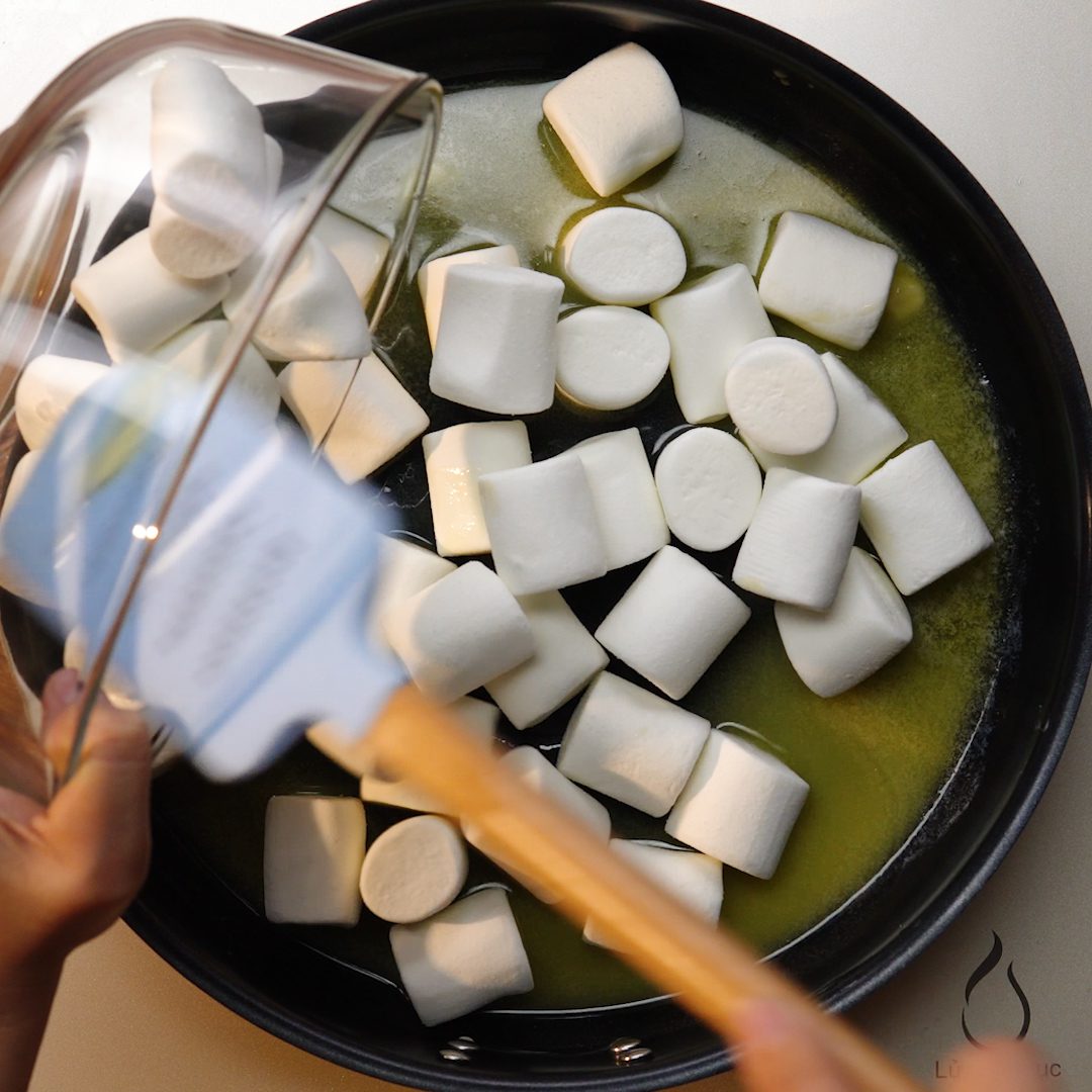 Step 1 Create the milk candy mixture How to make Nougat milk candy using Marshmallow