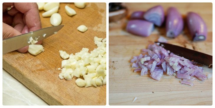 Step 1 Prepare the ingredients for Thai butterfly pea flower noodle salad