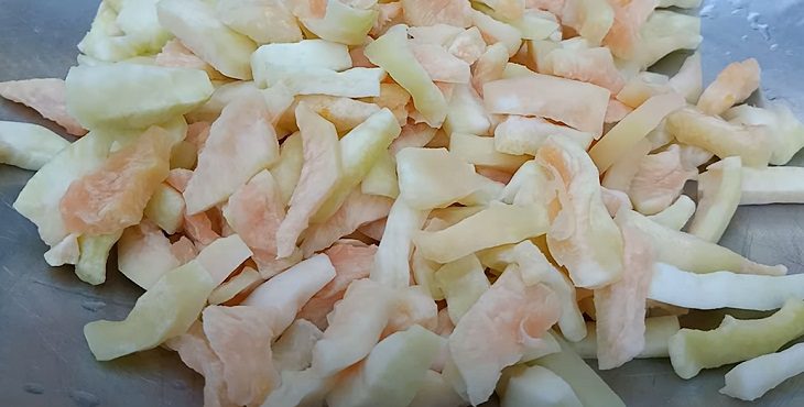 Step 2 Boil grapefruit peel for grapefruit peel jam