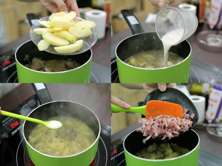 Step 3 Cook the liver mixture Pâté chicken liver using a rice cooker