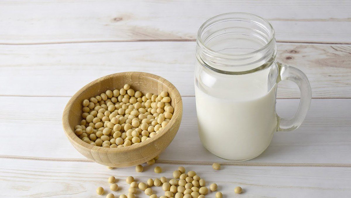 Soy milk using a blender