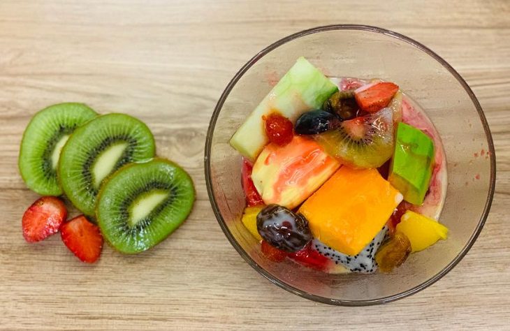 Step 2 Complete the fruit bowl Fruit bowl