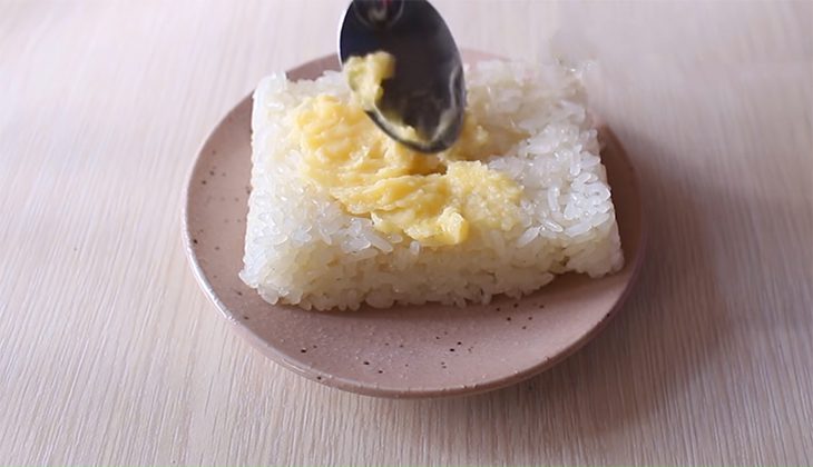 Step 6 Final Product Sticky Rice Cade