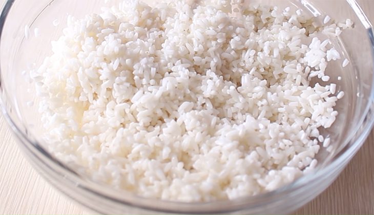 Step 4 Soak the sticky rice Sticky rice cade