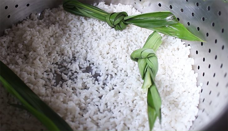 Step 5 Cooking Sticky Rice Sticky Rice Cade