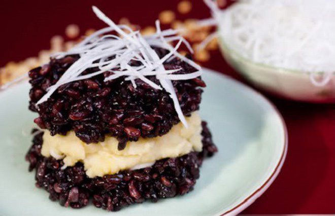 Step 5 Final product Sticky black rice