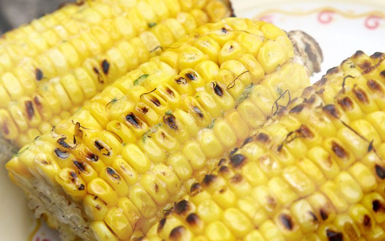 Step 3 Final product Grilled corn in the oven