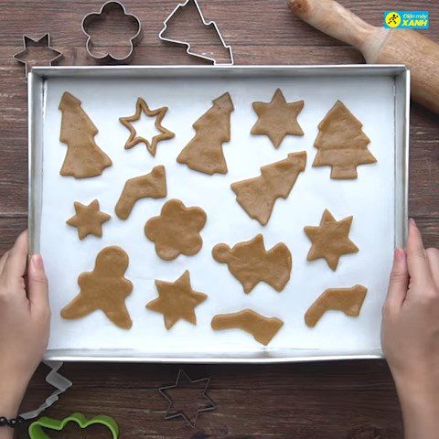 Step 2 Roll the Dough and Bake the Cookies Gingerbread