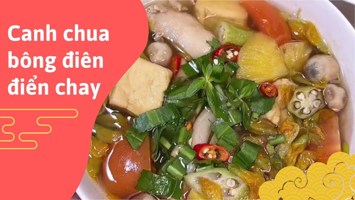 Vegetarian Sour Soup with Water Lily (Recipe shared from Tiktok Vegetarian Kitchen XANH)